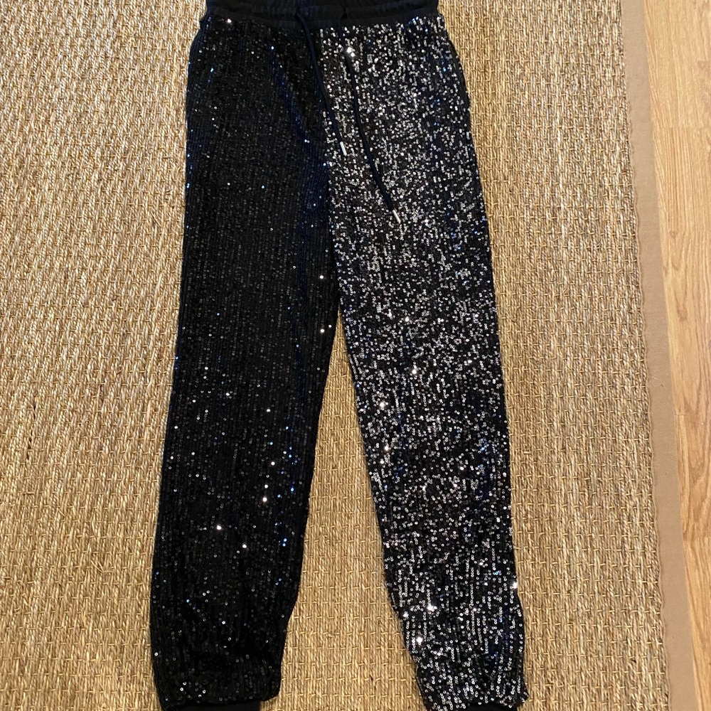 Boutique Sequin Joggers - Never Worn